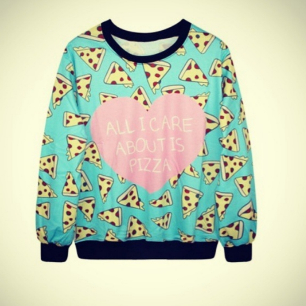 Pizza Sweatshirt